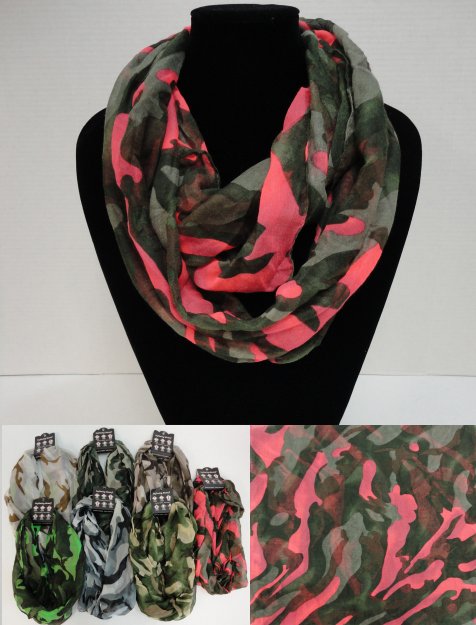 Light Weight Infinity SCARF [Camo]